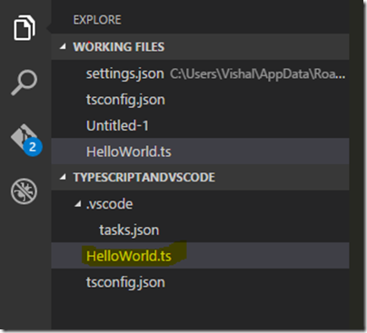 typescript-file-in-visual-studio-code