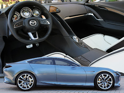 2010 Mazda Sport Cars Coupe Shinari Concept Car 