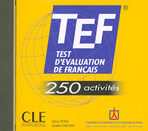 TEF Test d'evaluation de français 250 activités CD-Audio