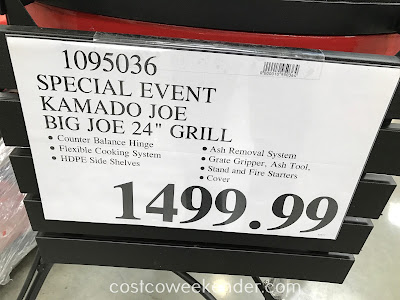 Costco 1095036 - Kamado Joe Big Joe 24-inch Grill: get it quick during the Costco special event