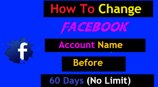 I Can t Change my Facebook Name