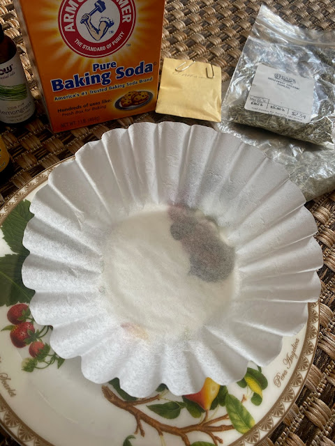 ingredients for hoodoo room purifying sachet