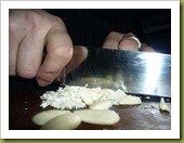 Fricielli con carciofi, crema alla soia e mandorle (3)