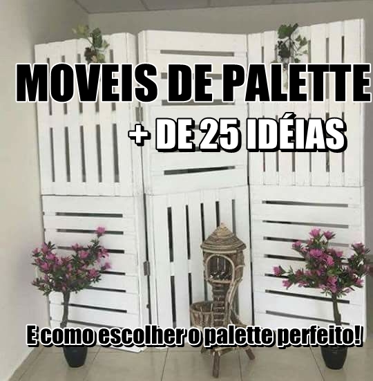 Móveis de palette para casa: decoração sustentavel