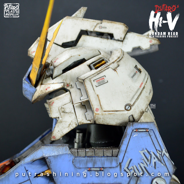 RX-93-ν2 Hi-ν Gundam Head | Customize Weathering by Putra Shining