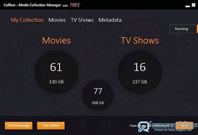 Collbee : un gestionnaire de médias gratuit pour votre collection de films et de vidéos