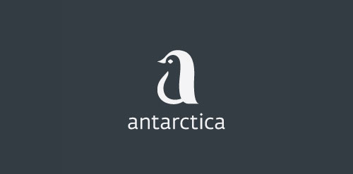 Antarctica logo design