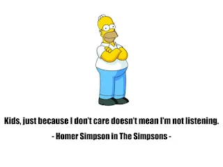 Films(Movie, Ani & etc.): Wisdom and Wit of Homer Simpson in The Simpsons
