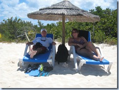 More relaxing on Prickly Pear Beach