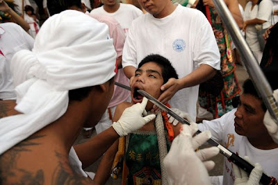 Piercing Festival In Thailand 