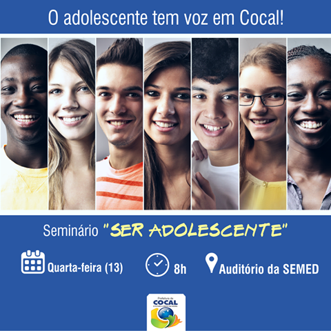 Seminário sobre a adolescência acontece em Cocal nesta quarta (13)