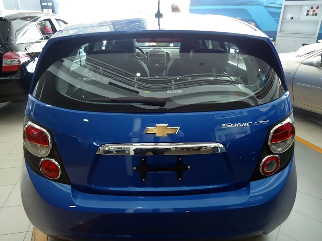 Chevrolet Sonic - traseira