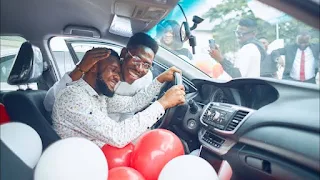 Ebuka songs and Moses bliss in car