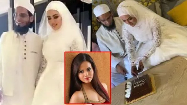 Sana khan Surprise wedding Photo gone viral.