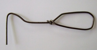 Wire weeder handmade from wire coat hanger_sml