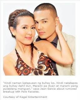 Philippine Showbiz Celebrity News, Jean Garcia, Polo Ravales