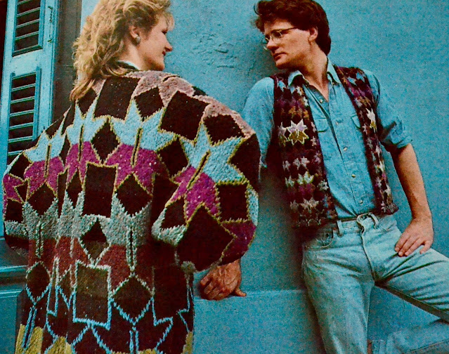 Kaffe Fassett Vintage Star Coat Knitting Pattern