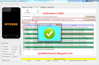 Download firmware dan cara flashing andromax v (ZTE-986) dengan mudah dan sukses