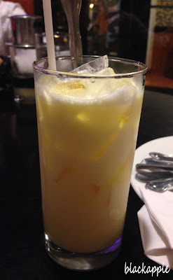 Cafe Hoang_Vietnamese & Thai Restaurant_Soda Hot Ga egg yolk condensed milk drink_by black apple