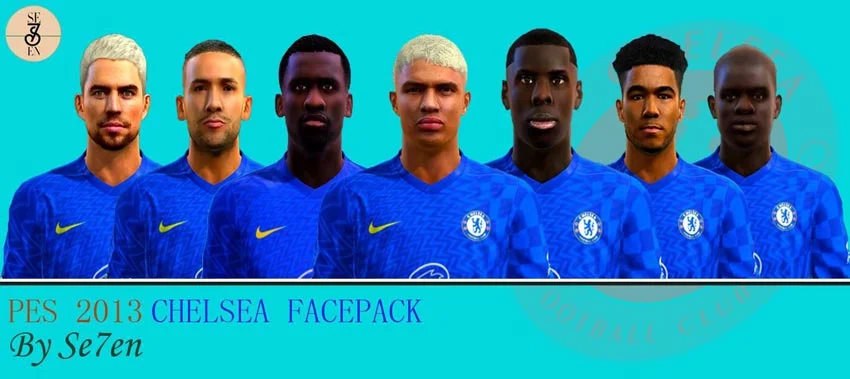 Chelsea Facepack 2021 For PES 2013