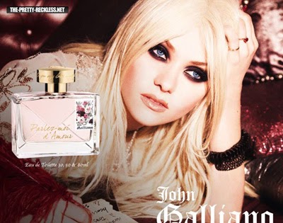 john galliano parlez-moi d. Ad Campaign: John Galliano quot;Parlez moi d#39;amourquot; Fragrance. Model: Taylor Momsen. Photography: Unknown. Website: http://www.johngalliano.com/