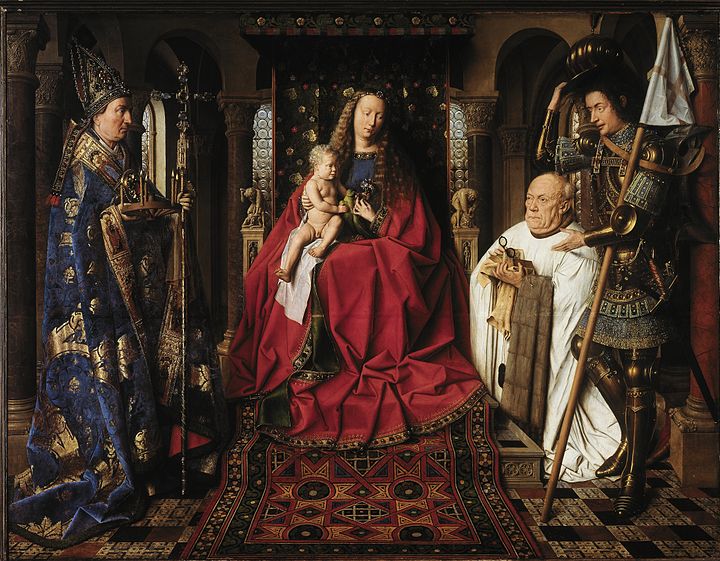 The Virgin and Child with Canon van der Paele