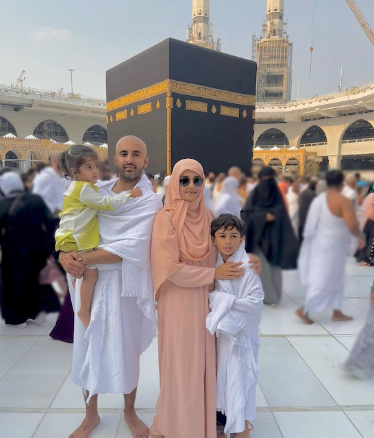 Momal Sheikh Embarks on Umrah Journey with Her Family