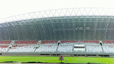Fokus Persiapan Lapangan Bola Stadion JSC untuk FIFA World Cup U-20