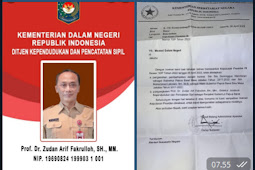 Surat Penunjukkan Zudan Arif Fakrulloh Sebagai Penjabat Gubernur Papua Barat, Hoax