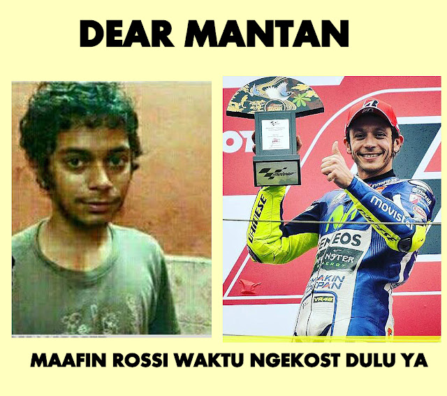 Meme Dear Mantan valentino rossi