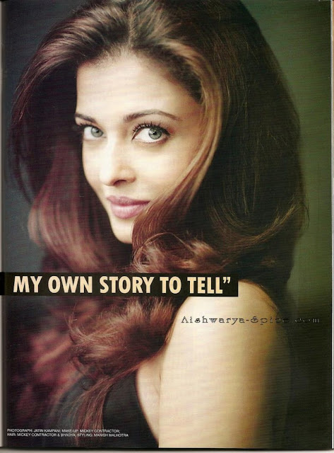 Aishwarya Abhishek Bachchan Latest Hottest Stardust Magazine Scan Picture