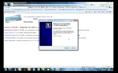 Petunjuk install autohotkey PC