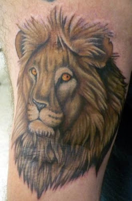 Lion Tattoo Design of latest X