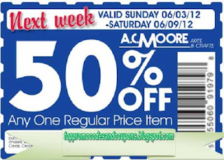 Free Printable AC Moore Coupons