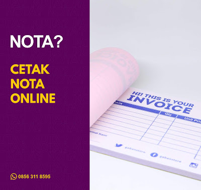 Percetakan Nota Online Surabaya 