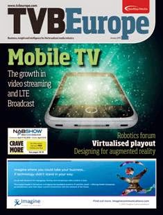 TVBEurope. Business, insight and intelligence for the broadcast media industry - January 2015 | ISSN 1461-4197 | TRUE PDF | Mensile | Professionisti | Broadcast | Comunicazione
TVBEurope is the leading European broadcast media publication and business platform providing news and analysis, business profiles and case studies on the latest industry developments. Whether it is emerging technology from the world of broadcast workflow or multi-platform content, TVBEurope is at the heart of it all as the leading source of content across the entire broadcast chain.
TVBEurope’s monthly magazine offers readers an insight into the broadcast world through a mix of features, interviews, case studies and topical forums.
TVBEurope’s own in-house conferences and specialist roundtables have built up a strong reputation and following, offering in-depth analysis of the challenges and developments in Beyond HD and IT Broadcast Workflow. TVBEurope also hosts the prestigious broadcast media awards gala, the TVBAwards.