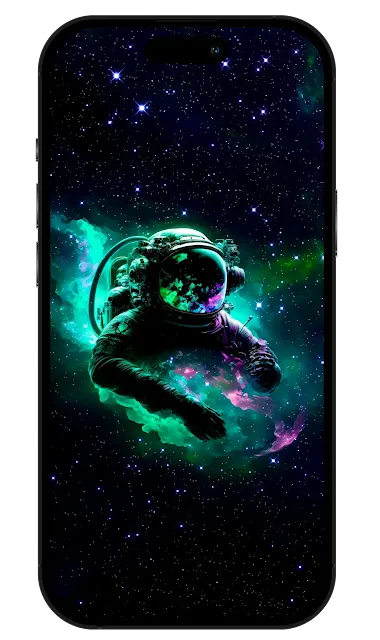 4K WALLPAPER FOR PHONE - DOPE ASTRONAUT