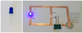 LED Paper Circuits for kids