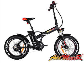 Addmotor MOTAN M-150 Platinum 20" Fat Tire Folding E-Bike Electric Bicycle, image, review features & specifications