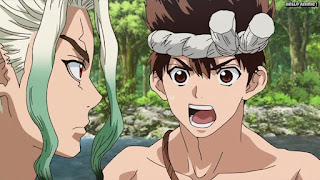 ドクターストーンアニメ 1期8話 石神千空 クロム Dr. STONE Episode 8