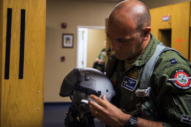 Pinna Italian AMX pilot A-10