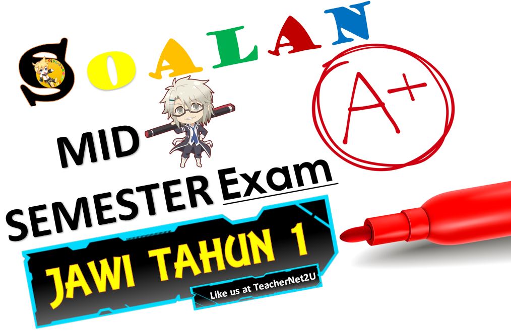 Jawi Tahun 1 Ujian Pertengahan Tahun 2017 Format Kssr
