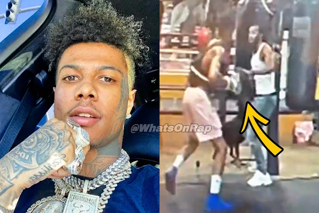 Suspect Arrest in Blueface Gym Stabbing Incident.