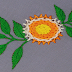 Very different Flower hand embroidery designs, New Shape Hand Embroidery Designs ss