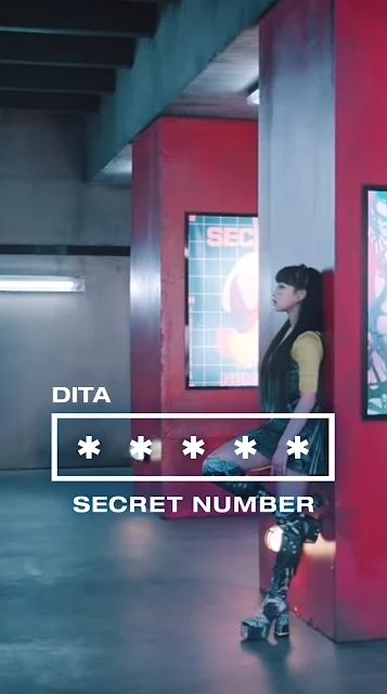 Dita x Secret Number (first female Indonesian K-pop idol)