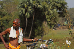 A Odisha countryside priest portrait shot