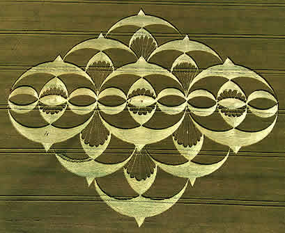Ufo Filmed Over Crop Circle Image