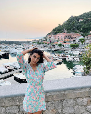 foto Giulia Salemi a Maratea