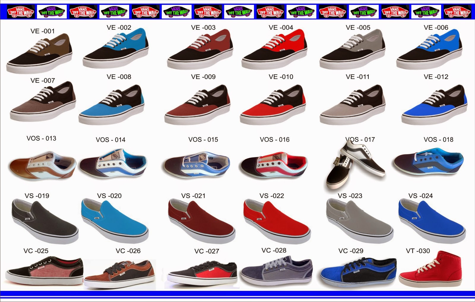 Himpunan Harga Dan  Variasi Sepatu  Vans Original  Bulan Ini 