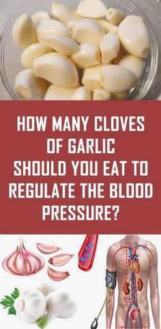 How Many Cloves Of Garlic You Should Eat To Regulate The Blood Pressure?